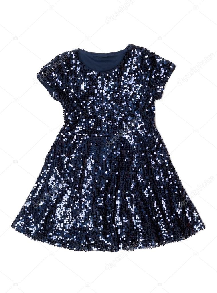 dress with sequins
