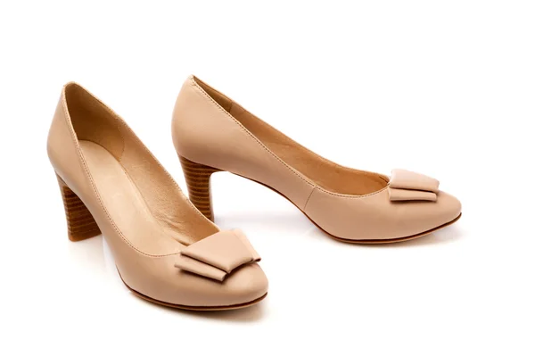 Bézs színű női cipő — Stock Fotó