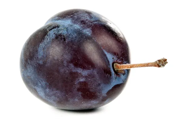 A ripe plum closeup — Stock Photo, Image