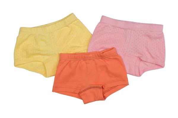 Three female underpants — Stock Photo, Image