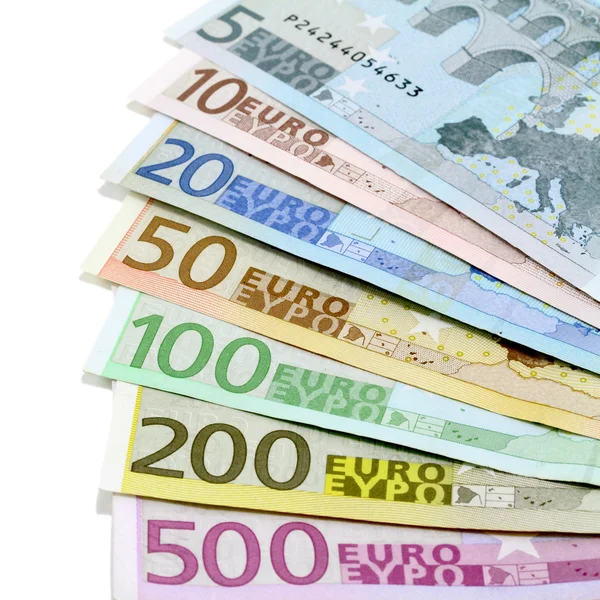 Banknotów euro — Zdjęcie stockowe