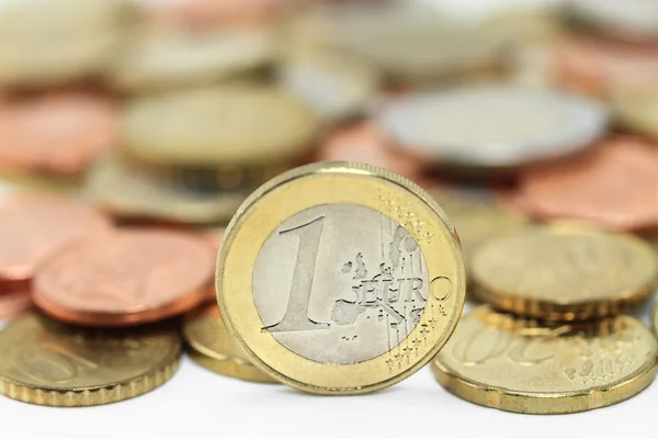 Euro coins. — Stock Photo, Image