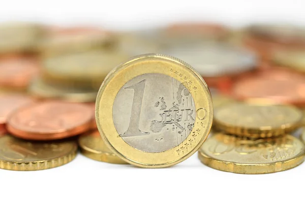 Euro coins. — Stock Photo, Image