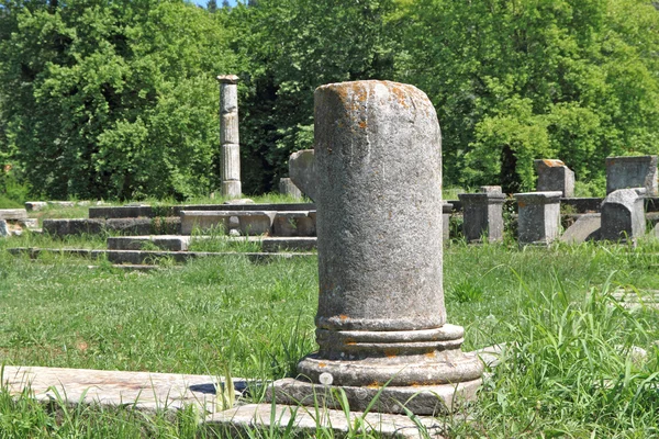 Ruinas del antiguo templo griego — Foto de Stock