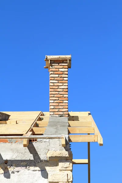 Roof under construction. — Stock Photo, Image