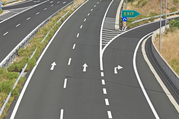 Autostrada Egnatia in Grecia — Foto Stock