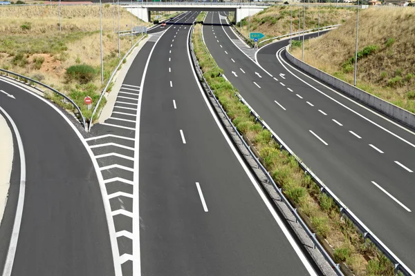 Autobahn egnatia in griechenland — Stockfoto