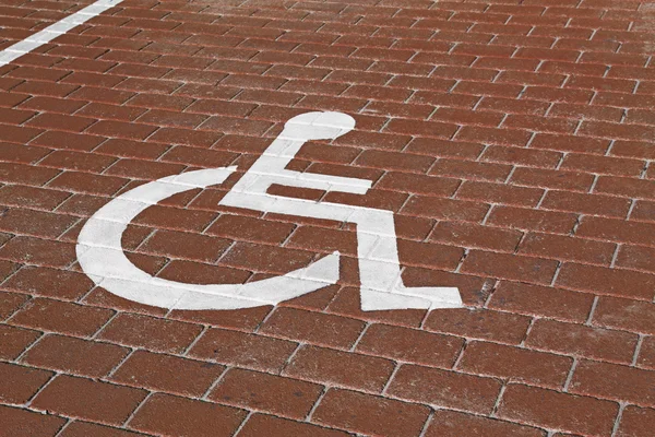 Handicapped parking — Stock Photo, Image