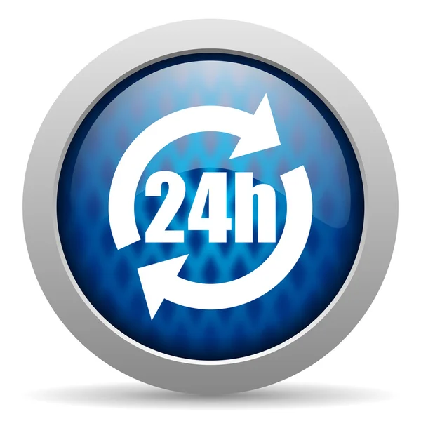 24h icon — Stock Photo, Image