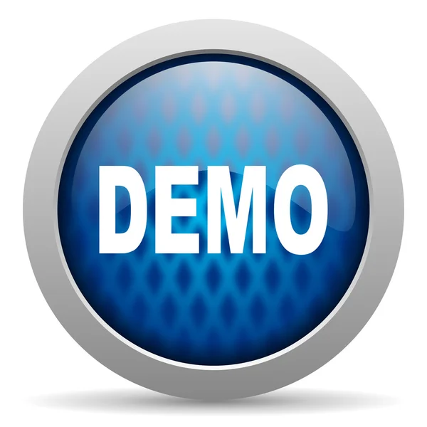 Demo icon — Stock Photo, Image