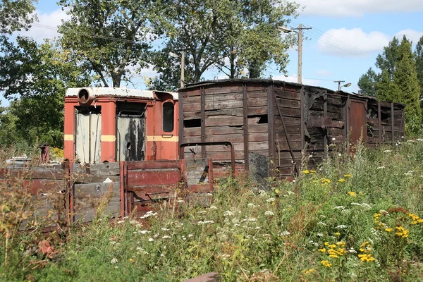 Old wagons — Stock Photo, Image