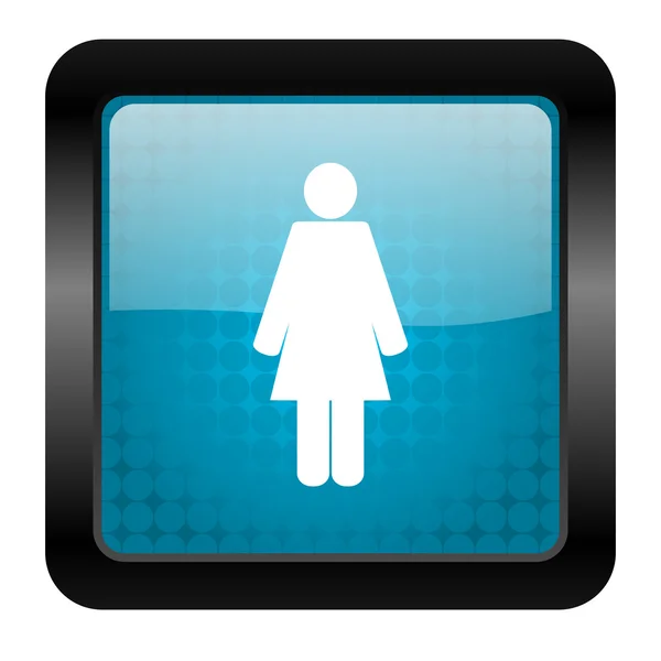 Woman icon — Stock Photo, Image