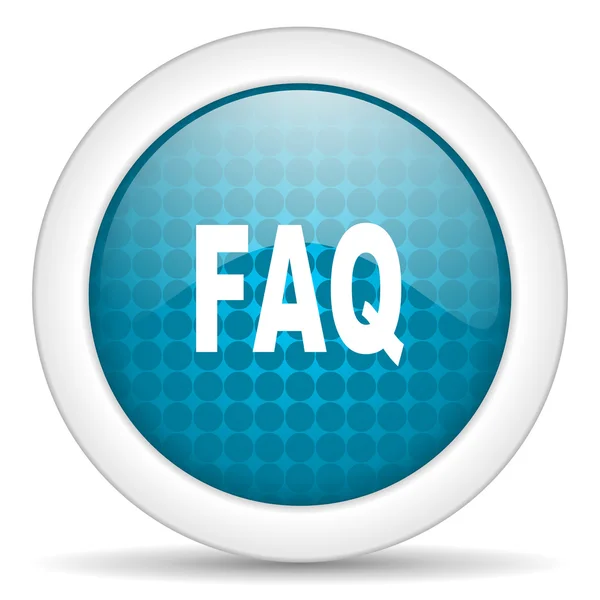 FAQ-ikonen — Stockfoto