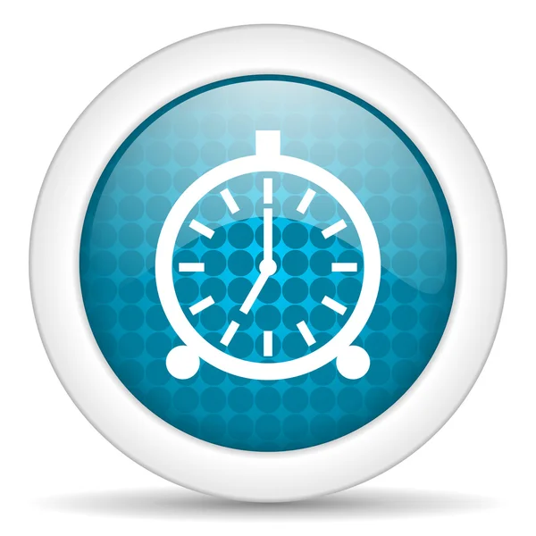 Icono del reloj despertador — Foto de Stock