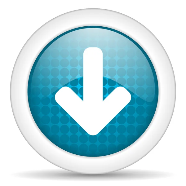 Arrow down icon — Stock Photo, Image