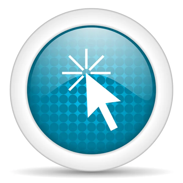 Click here icon — Stock Photo, Image