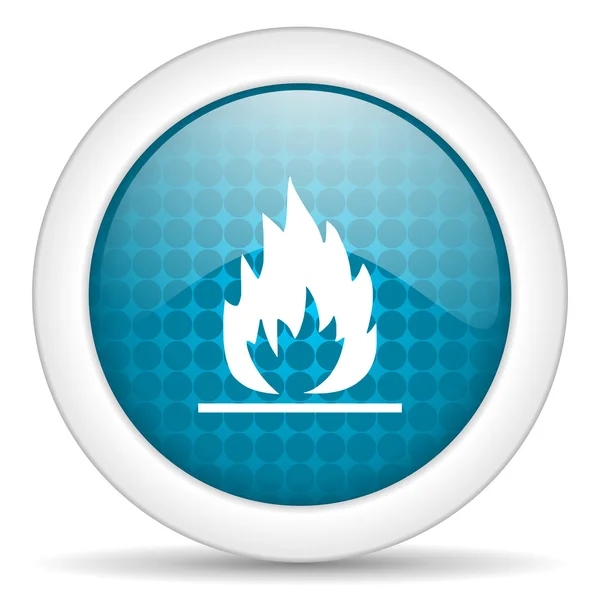 Flames icon — Stock Photo, Image