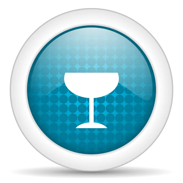 Glass icon — Stock Photo, Image