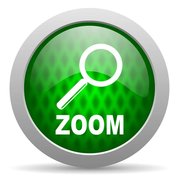 Ícone de zoom — Fotografia de Stock