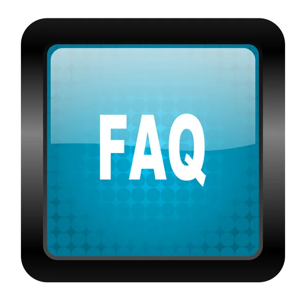 Faq icon — Stock Photo, Image