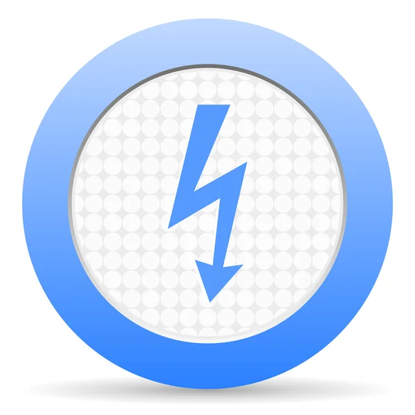 Lightning icon — Stock Photo, Image