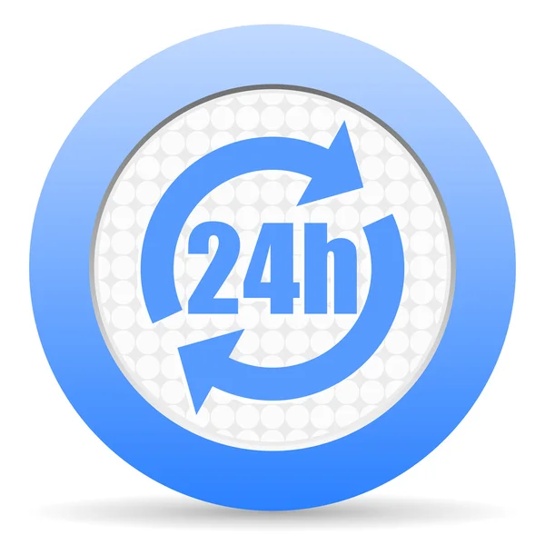 24h icon — Stock Photo, Image