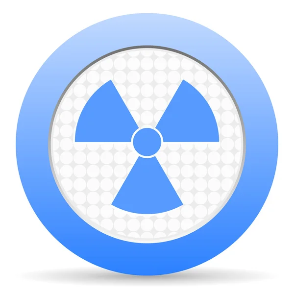 Ícone de radiação — Fotografia de Stock