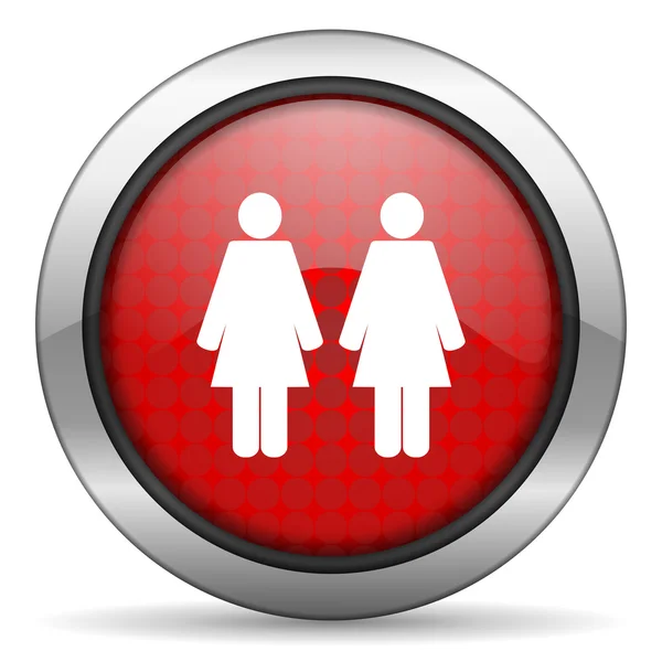 Couple icon — Stock Photo, Image