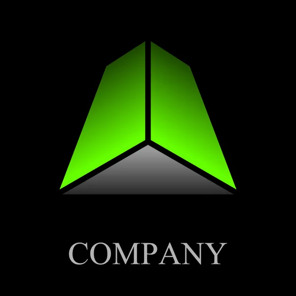 Logotipo de la empresa — Foto de Stock