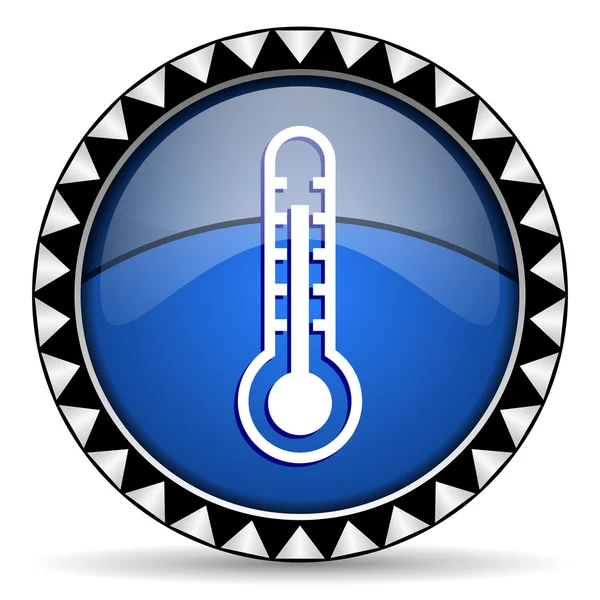 Значок термометра — стоковое фото