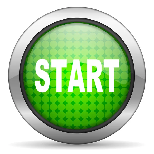 Start icon — Stock Photo, Image