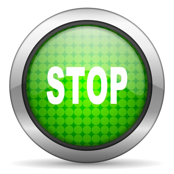 Stop pictogram — Stockfoto