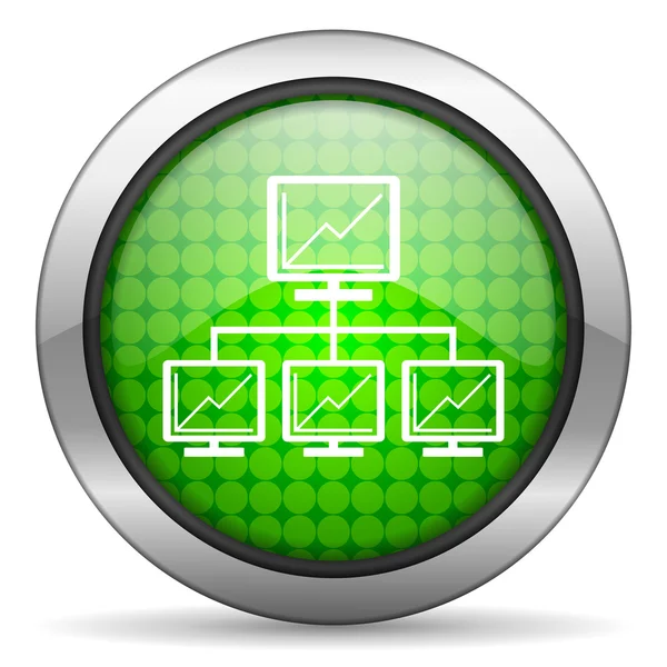 Netwerkpictogram — Stockfoto