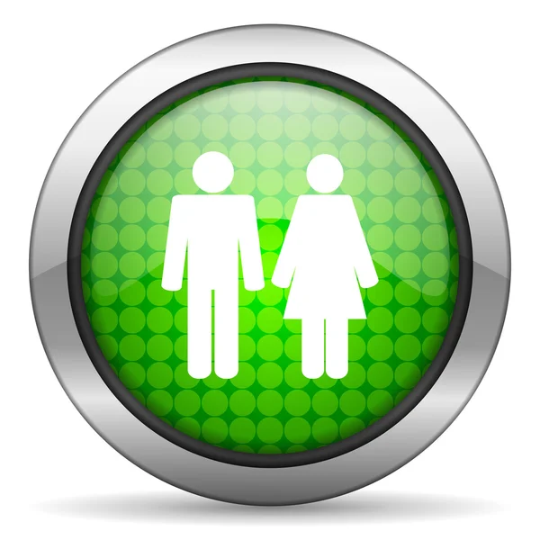 Couple icon — Stock Photo, Image