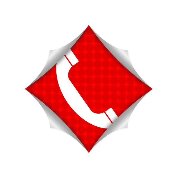 Telephone icon — Stock Photo, Image