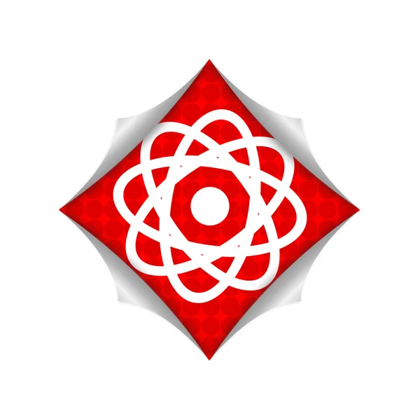 Atom icon — Stock Photo, Image