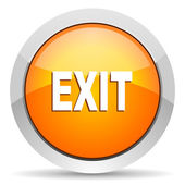 Log out glossy icon — Stock Photo © alexwhite #5211427