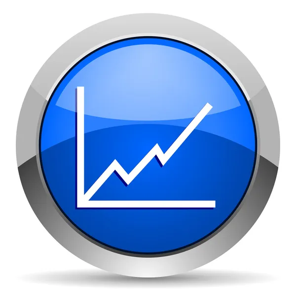 Chart icon — Stock Photo, Image