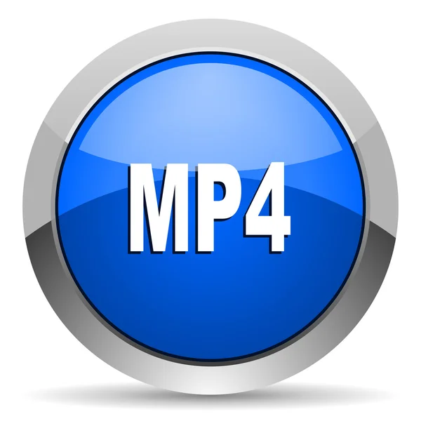 MP4 ikony — Stock fotografie