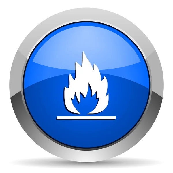 Flames icon — Stock Photo, Image