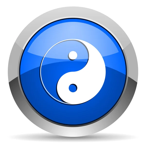 Icono de Ying yang — Foto de Stock