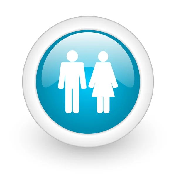 Couple icon — Stock Photo, Image