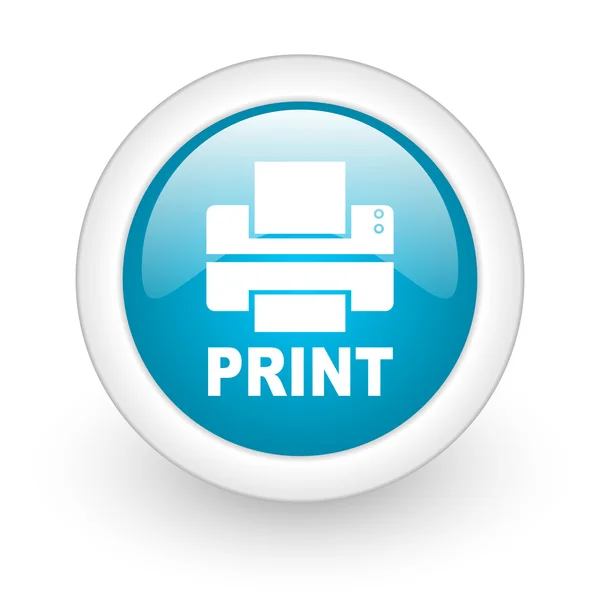 Imprimir icono — Foto de Stock