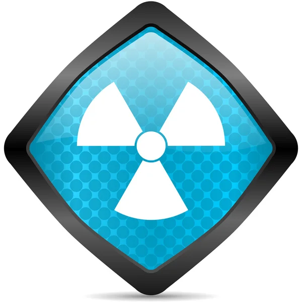 Icona di radiazione — Foto Stock