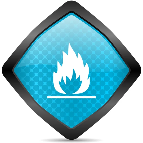 Flames icon — Stock Photo, Image