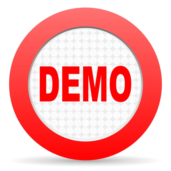 Icona demo — Foto Stock