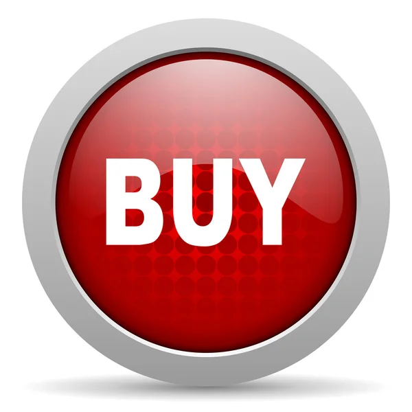 Buy red circle web glossy icon — Stock Photo, Image