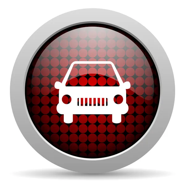 Car glossy icon — Stock Photo, Image