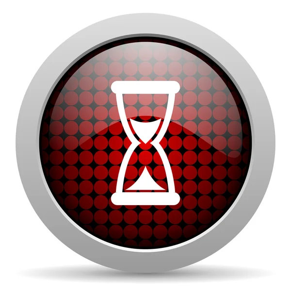 Time glossy icon — Stock Photo, Image