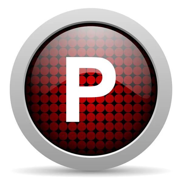 Park glossy icon — Stock Photo, Image